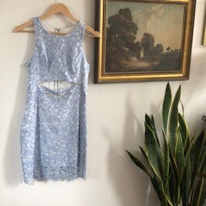 NBD Lace Cut Out Dress